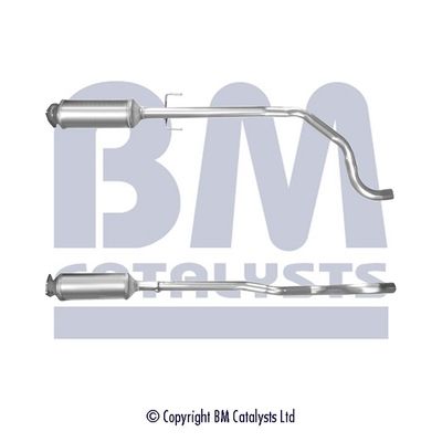 BM CATALYSTS Сажевый / частичный фильтр, система выхлопа ОГ BM11169